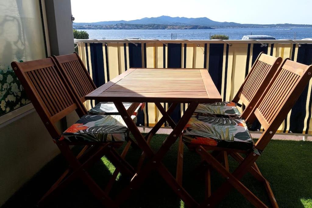 Front De Mer - Emplacement Prise Au Calme - T2 Moderne Et Entierement Climatise - Tout A Pieds 사나리쉬르메르 외부 사진